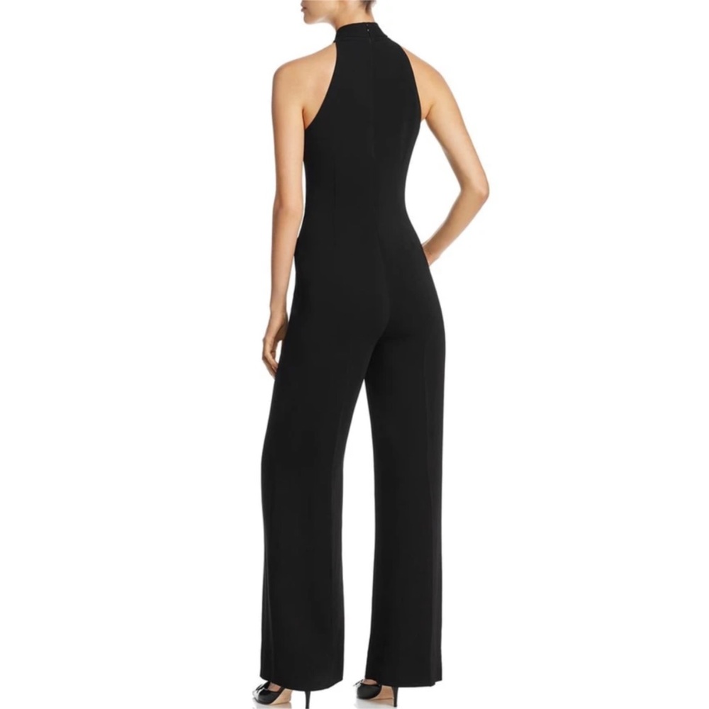 NEW Kobi Halperin Chasidy Halter-Neck Jumpsuit Black - Picture 5 of 9